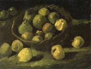 Vincent Van Gogh Still life with Basket of Apples (nn04) oil painting picture wholesale